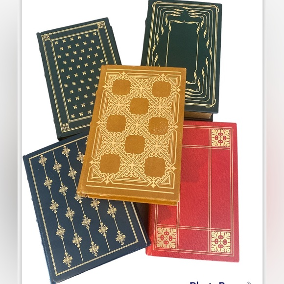 Vtg. Leatherbound The Franklin Library 5 Book Set - Picture 9 of 16